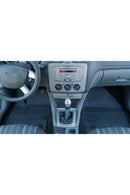 3D Гумени стелки Sahler за Ford Focus II Sedan/Hatchback (2005–2010), 5 части, черни