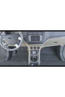 3D Гумени стелки Sahler за Ford Transit Connect (2002–2013), 5 части, черни