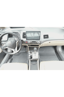 3D Гумени стелки Sahler за Honda Civic (2006–2012), 4 части, черни