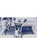 3D Гумени стелки Sahler за Honda Civic Sedan (2012–2015), 4 части, черни