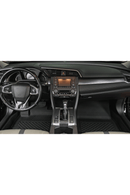 3D Гумени стелки Sahler за Honda Civic (2016–2021), 5 части, черни