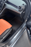 3D Гумени стелки Sahler за Mercedes-Benz C-Class W206 (2022+), 5 части, черни