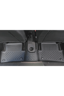 3D Гумени стелки Sahler за Renault Clio 3 HB/ST (2005–2012), 5 части, черни