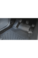 3D Гумени стелки Sahler за Renault Clio 3 HB/ST (2005–2012), 5 части, черни