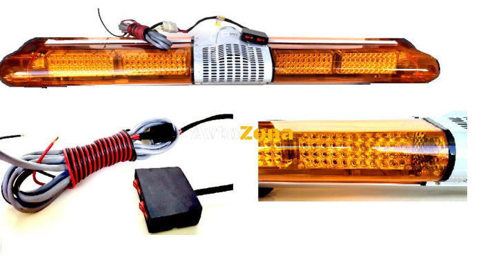 Аварийна сигнална лампа 120cm маяк LED бар 352 LED 24V - Avtozona