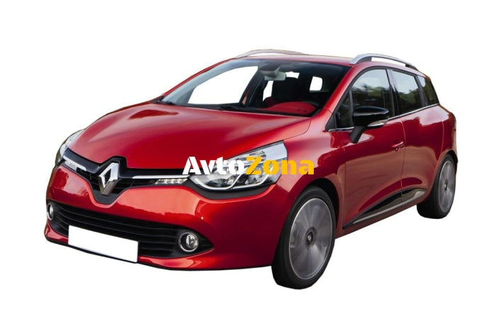 Твърда гумена стелка за багажник за Renault Clio IV (2013 + ) Grandtour Combi - Up - Avtozona