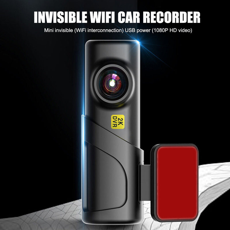 Авторегистратор видеорегистратор за автомобил 2K HD WIFI USB DVR камера G-сензор