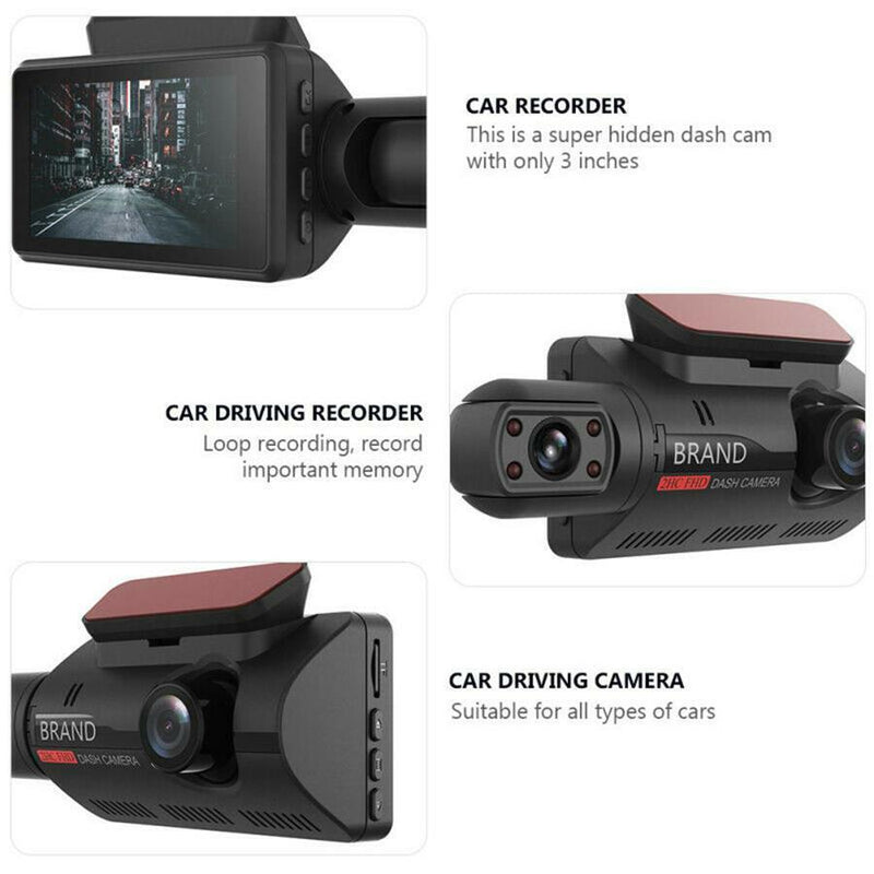 Авторегистратор видeорегистратор записваща видеокамера за автомобил Full HD