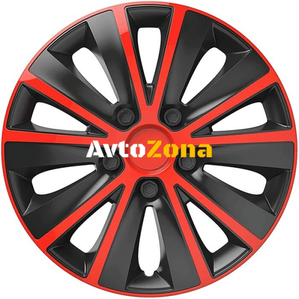 ТАСОВЕ ЗА ДЖАНТИ 13’’ VERSACO RAPID RED / BLACK - 4бр. в к-т - Avtozona