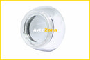 Капачки за лупи 2.5’’ полукръгла хром с място за ангелски очи D=13cm - Avtozona