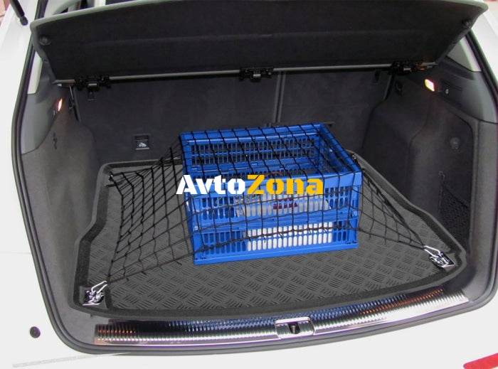 Твърда гумена стелка за багажник за Toyota Auris (2013 + ) with comfort Upper floor - Avtozona