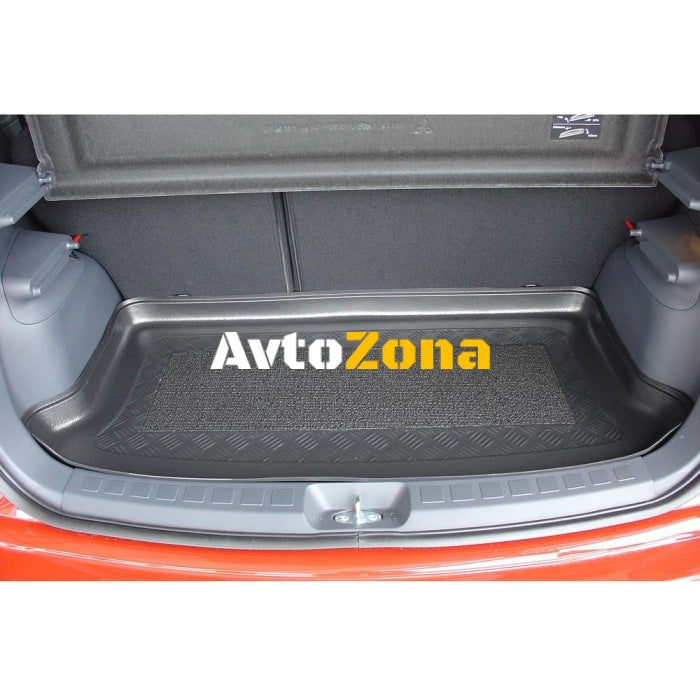 Анти плъзгаща стелка за багажник за багажник за Mitsubishi Colt ZM (2008 + ) 5 doors - Up (on the shelf) - Avtozona