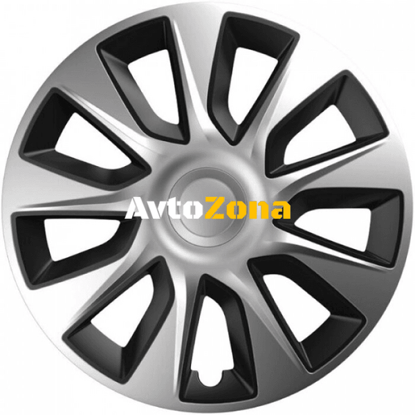 ТАСОВЕ ЗА ДЖАНТИ 13’’ VERSACO STRATOS SILVER / BLACK - 4бр. в к-т - Avtozona