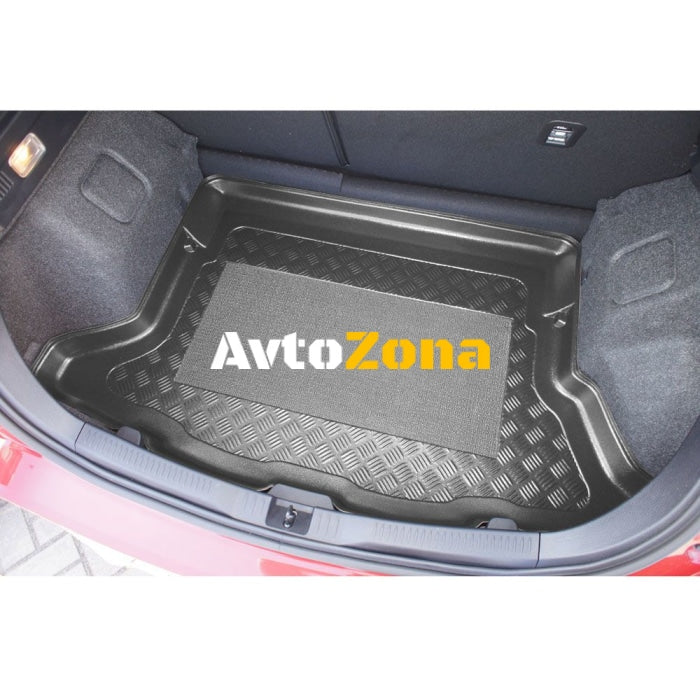 Анти плъзгаща стелка за багажник за Toyota Auris (2013 + ) / Hybrid 5 doors without double boot floor - Avtozona