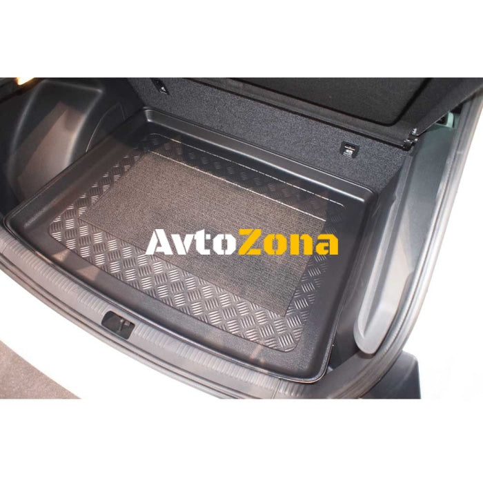 Анти плъзгаща стелка за багажник за Skoda Rapid Spaceback (2013 + ) Ambition Elegance Combi - Up (on variable boot floor) - Avtozona