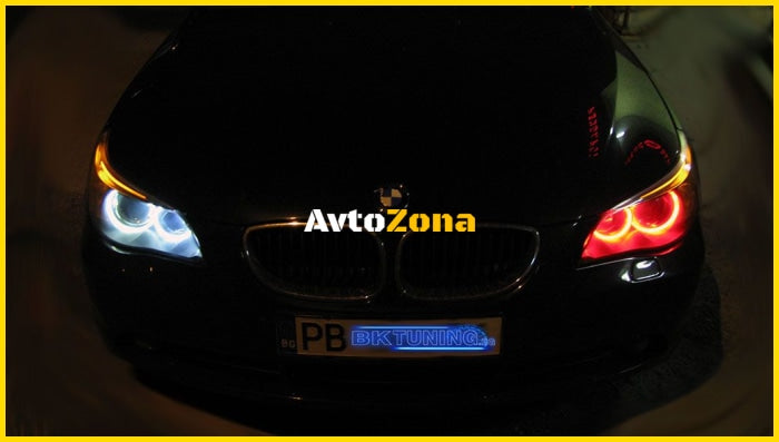 5W Лед крушки за ангелски очи за BMW E39 / E60 / E53 X5 / E65 / E87 / E63 - бял цвят - Avtozona