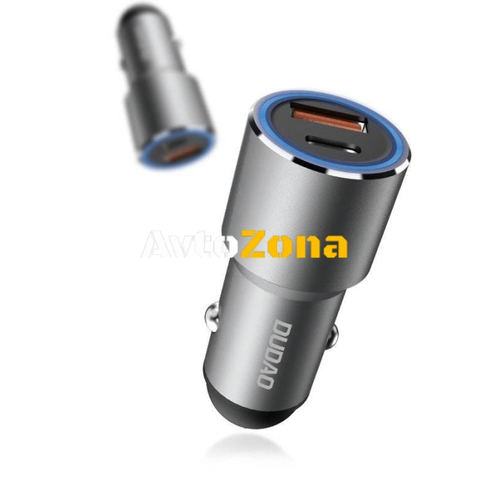 РАЗКЛОНИТЕЛ ЗА ЗАПАЛКА - USB + Type C - Avtozona