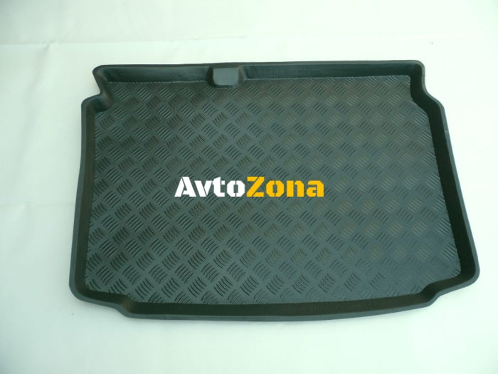 Твърда гумена стелка за багажник за Volkswagen Polo V (2009-2017) hatchback Down floor - Avtozona