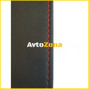 Шиещ се калъф за волан – черен с червено,38 см - Avtozona