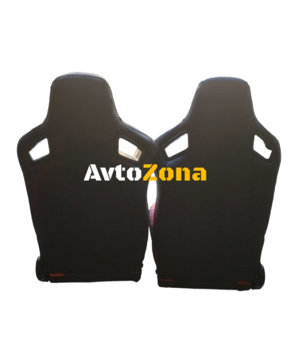 Спортни седалки - велур 2бр в к-т - Avtozona