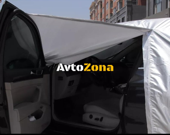 Покривало за автомобил с цип - M - Avtozona