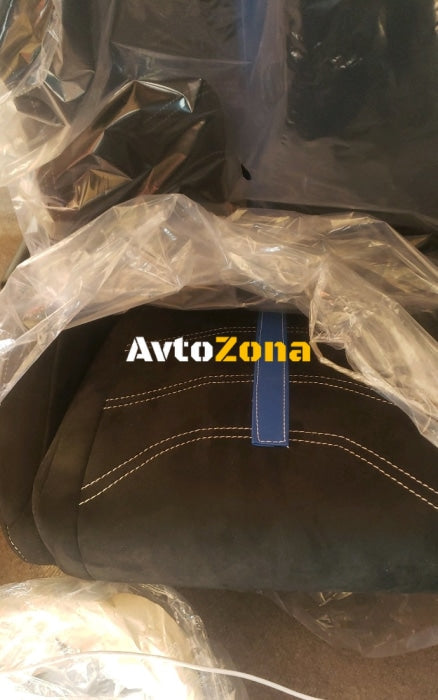 Спортни седалки - велур 2бр в к-т - Avtozona