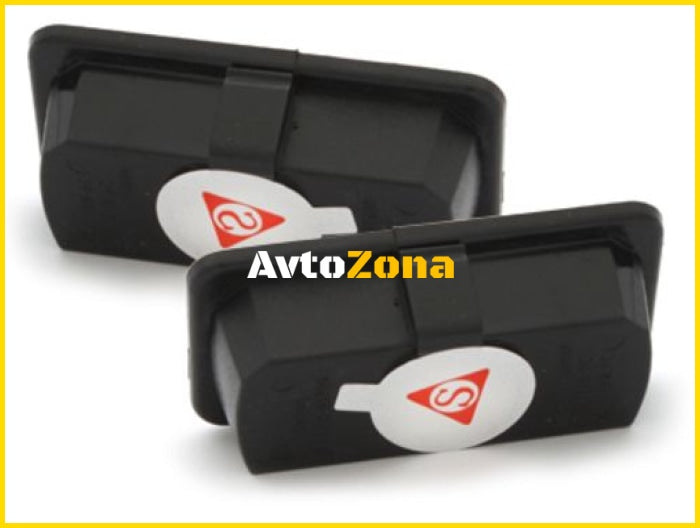 Кристални мигачи за калник за Golf 3 / Vento / Passat - черни - Avtozona