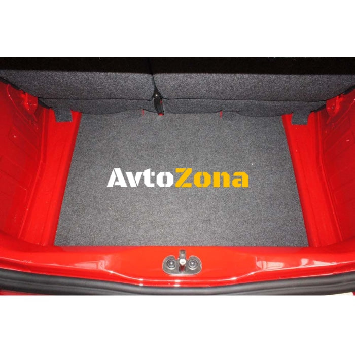 Гумирана стелка 3за багажник Skoda CitiGo HB/3/5 (2011 + ) / Seat Mii HB/3/5 (2012 + ) - lower boot - Avtozona