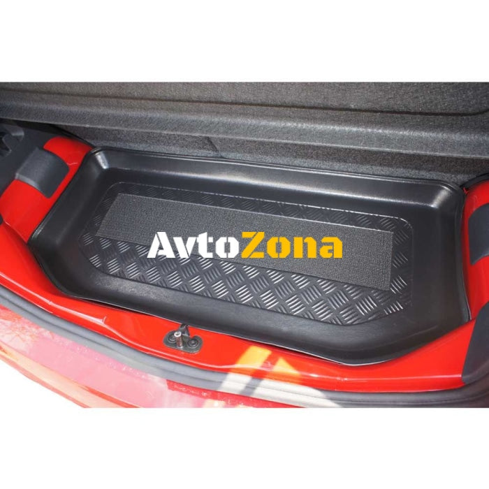 Анти плъзгаща стелка за багажник за Volkswagen Up (2011 + ) Hatchback / Seat Mii Electric (2020 + ) - Upper boot - Avtozona