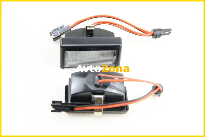 Плафони за осветление на задния номер за Mercedes W164 ML (2009 + ) / X164 GL - с T10 крушки - Avtozona