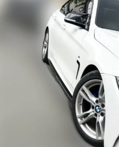 Добавката за праг на BMW Е90/ BMW F10