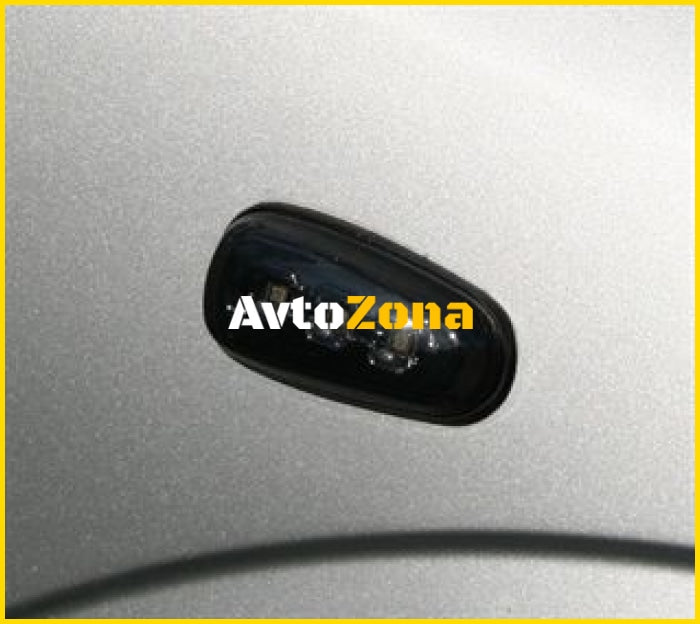 Диодни мигачи за Opel Astra G (1998-2004) - опушени - Avtozona