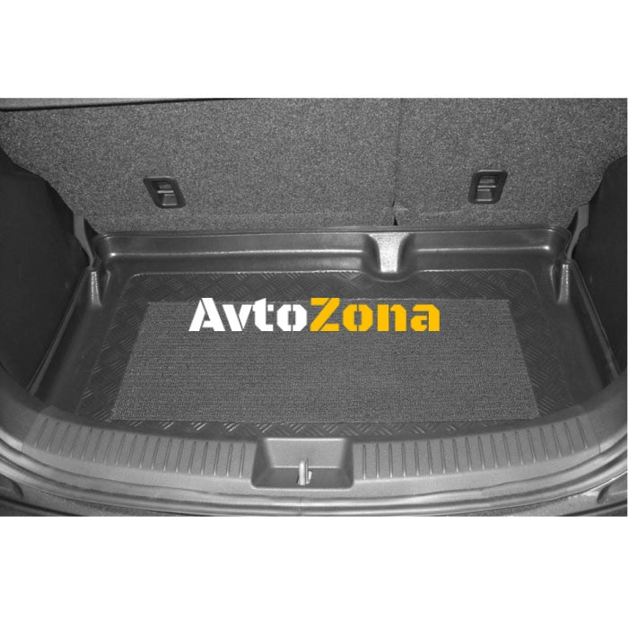 Анти плъзгаща стелка за багажник за Mazda 2 DE (2007- 2015) 5 doors with mini tyre or repair kit - Avtozona