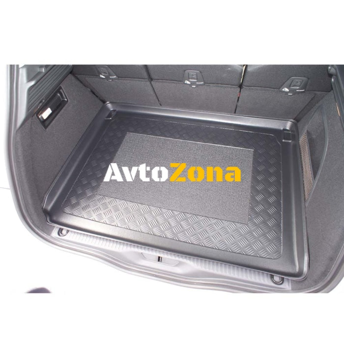 Анти плъзгаща стелка за багажник за Citroen C4 Picasso (2013 + ) 5 seater - Up (flat boot surface) - Avtozona