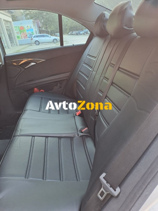 Тапицерия Премиум - Черно кожа - Avtozona