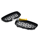 Бъбреци Решетки за BMW 5-та серия 2010-2017 F10 F11 F18 M5 528i 535i 535xi 520i 523i 525i Diamond Style Черен Гланц - Avtozona