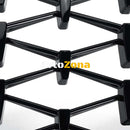 Бъбреци Решетки за BMW 5-та серия 2010-2017 F10 F11 F18 M5 528i 535i 535xi 520i 523i 525i Diamond Style Черен Гланц - Avtozona