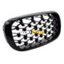 Бъбреци Решетки за BMW X5 E70 / X6 E71 (2007-2013)Diamond Style Черен Гланц - Avtozona