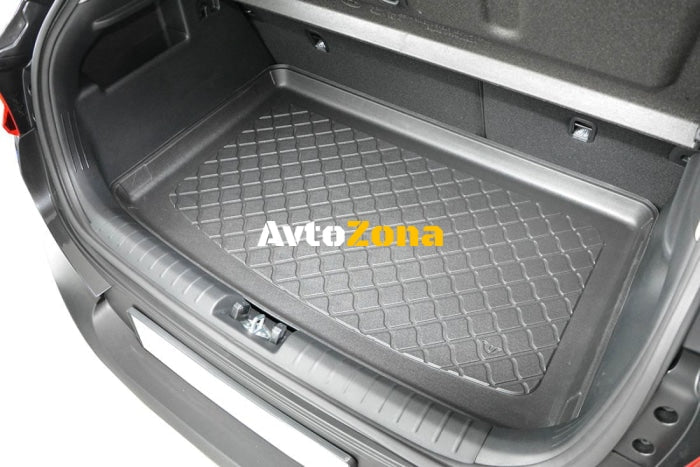 Гумирана стелка за багажник Rubby за Kia Stonic (2017 + ) upper boot; on adjustable boot floor - Avtozona
