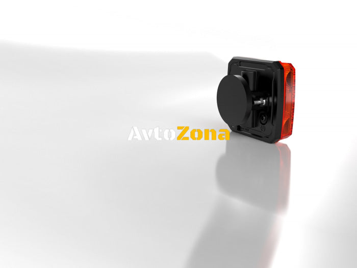 Безжични Wireless Аварийни Сигнални Блиц Светлини Лампи Маяк с Mагнит 12v 24v Лед Led Оранжеви с 12 режима на работа - Avtozona