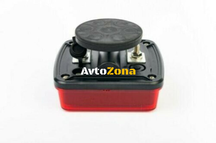 Безжични Wireless с Mагнит 12-24v Лед Led Червени Светлини за Ремарке - Avtozona