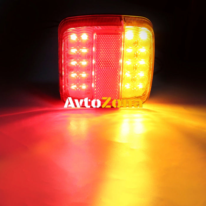 Безжични Wireless С Магнит 12V 24V Лед Led Диодни Стопове за Ремарке Каравана Платформа 5 Функции - Avtozona