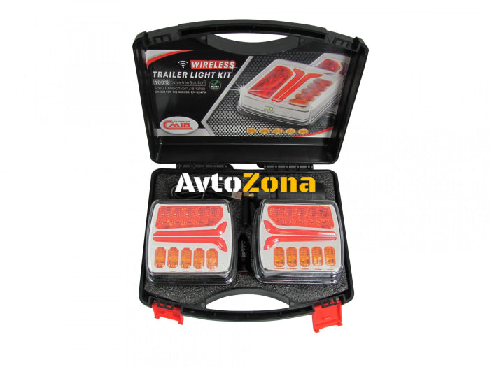 Безжични Wireless С Магнит 12V 24V Лед Led Стопове за Ремарке Каравана - Avtozona