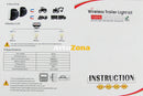 Безжични Wireless С Магнит 12V 24V Лед Led Стопове за Ремарке Каравана - Avtozona