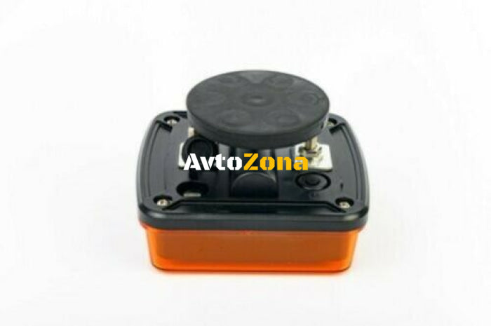 Безжични Wireless Стоп светлини с Mагнит 12v 24v Лед Led Оранжеви Аварийни Светлини Блиц Светлина - Avtozona