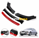 BMW E39 - Спойлер предна броня Червен 4 части - Avtozona