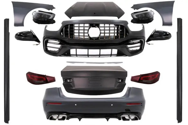 Боди Кит за Mercedes E-Class W212 (2009-2012) Конверсия към W213 E63 Дизайн - Avtozona