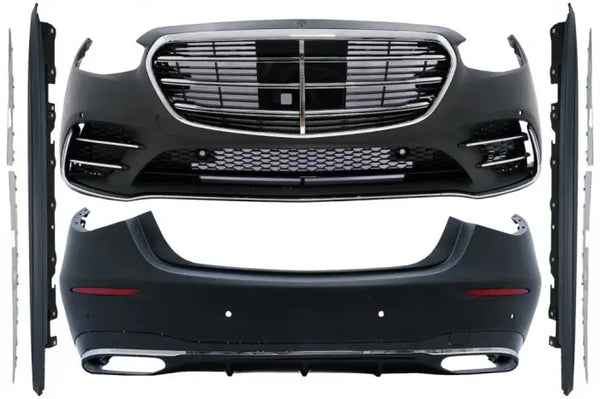 Боди Кит за Mercedes S-Class W223 Limousine (2020+) с дизайн S450 - Avtozona