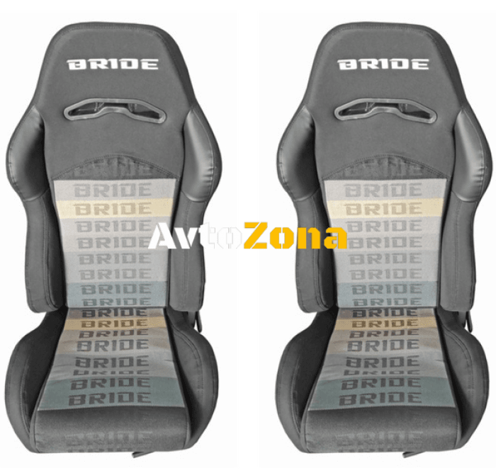 BRIDE спортни седалки за МПС (2бр. в к-т) - Avtozona