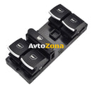 Бутони Панел Копче Хром Ел.Стъкла Голф 5 Пасат Б5 Golf 5 VW Passat 5ND959857B - Avtozona